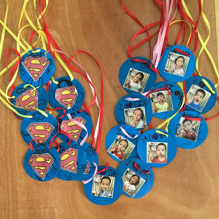 爸爸，你就是我的超級英雄！